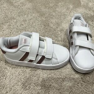 Adidas toddler sneakers size 9.5. New without tags.